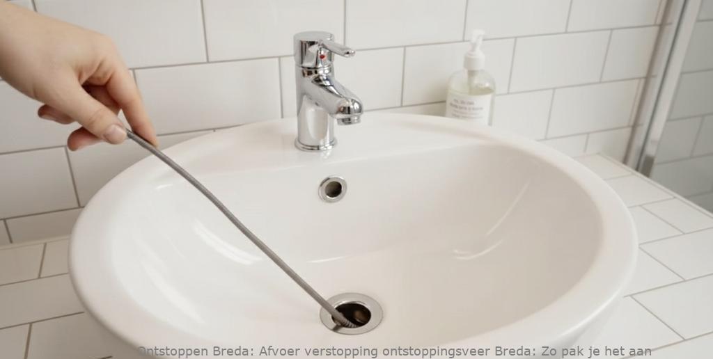 Afvoer verstopping ontstoppingsveer Breda: Zo pak je het aan