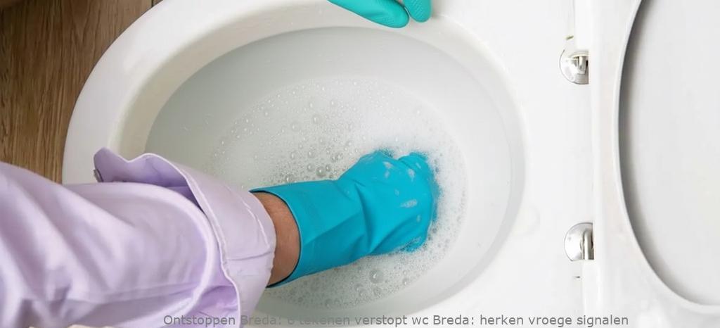6 tekenen verstopt wc Breda: herken vroege signalen