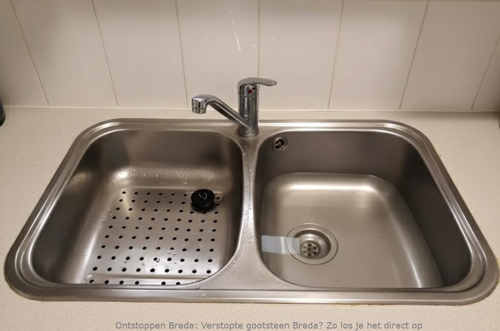 Verstopte gootsteen Breda? Zo los je het direct op